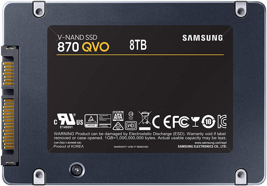 Samsung 870 QVO 8TB SATA III 2.5" Internal SSD